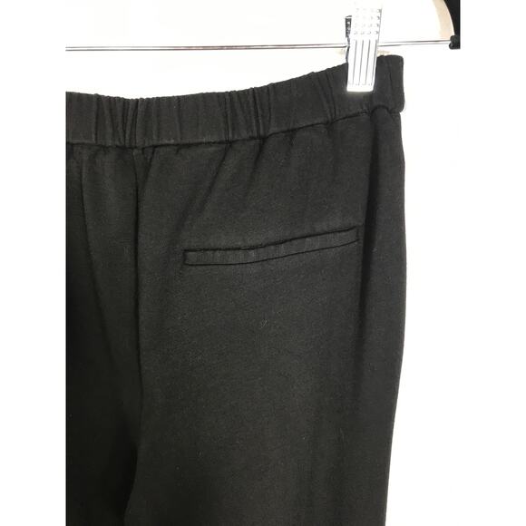 Theory Womens 2 XS Demitria Vent Double Knit Black Pants Simple Modern Office - Picture 9 of 13